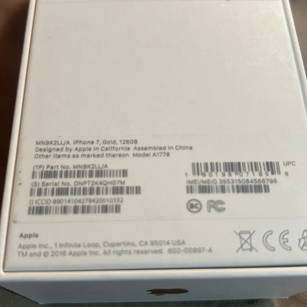Set of 4 Apple Product BOXES ONLY iPhone 7 iPhone‎ 13 Pro Airpod Pro Apple Watch